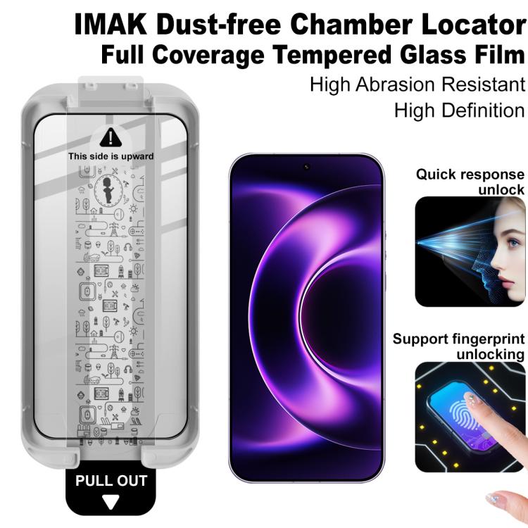 For Xiaomi 17 Ultra/Ultra by Leica imak Dust-free Chamber Locator Full Coverage Tempered Glass Film
