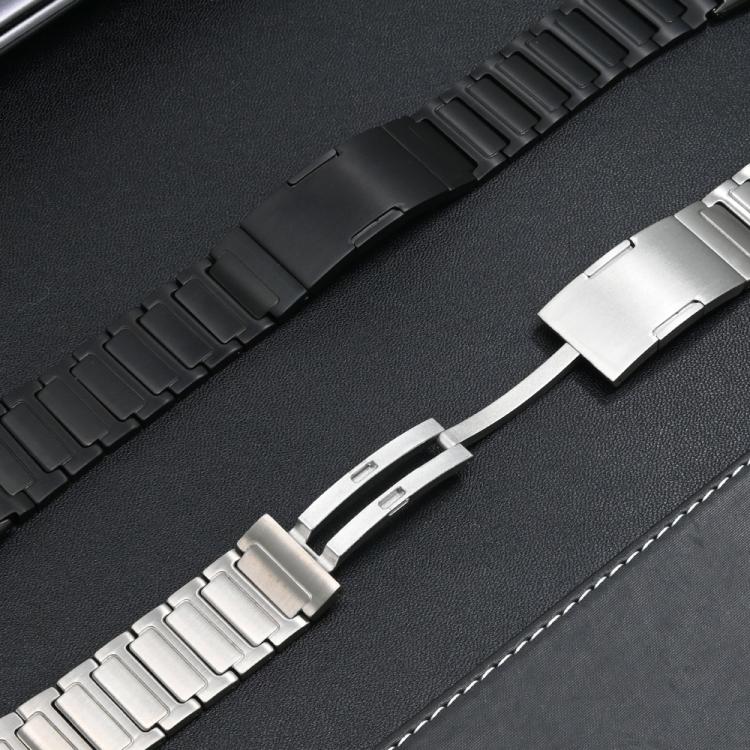 For Google Pixel Watch 4 / 3 45mm I-Shaped Folding Buckle Titanium Alloy Watch Band