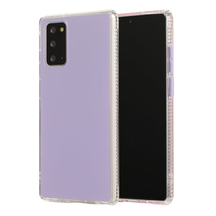 For Samsung Galaxy Note 20 TPU + Acrylic Anti-fall Mirror Phone Protective Case