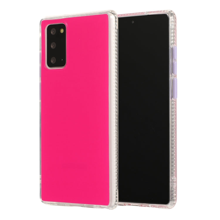 For Samsung Galaxy Note 20 TPU + Acrylic Anti-fall Mirror Phone Protective Case