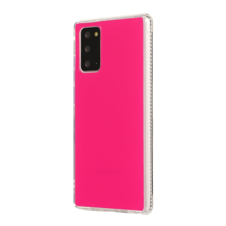 For Samsung Galaxy Note 20 TPU + Acrylic Anti-fall Mirror Phone Protective Case