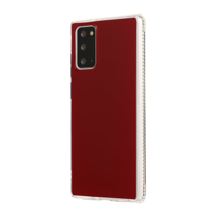 For Samsung Galaxy Note 20 TPU + Acrylic Anti-fall Mirror Phone Protective Case