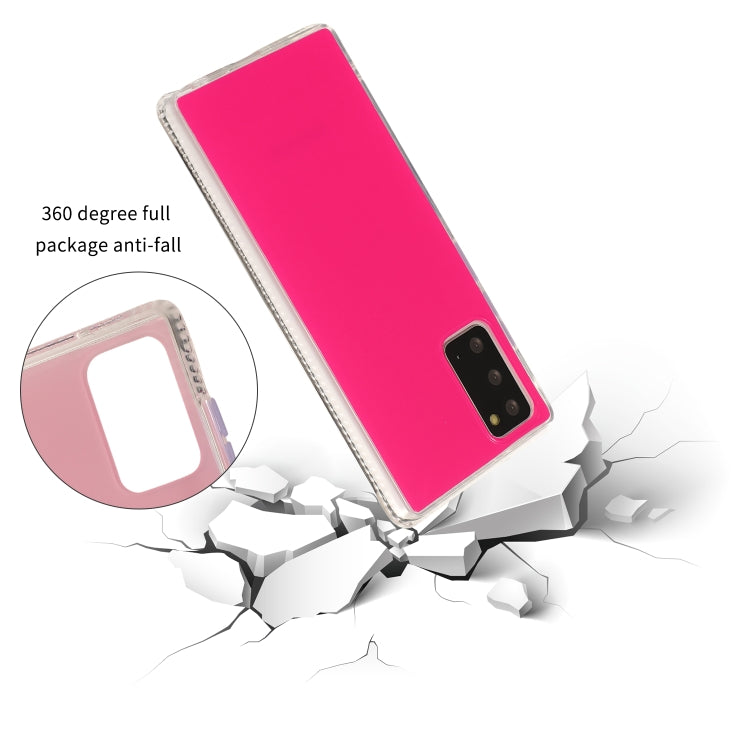 For Samsung Galaxy Note 20 TPU + Acrylic Anti-fall Mirror Phone Protective Case