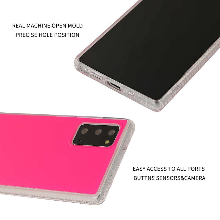 For Samsung Galaxy Note 20 TPU + Acrylic Anti-fall Mirror Phone Protective Case