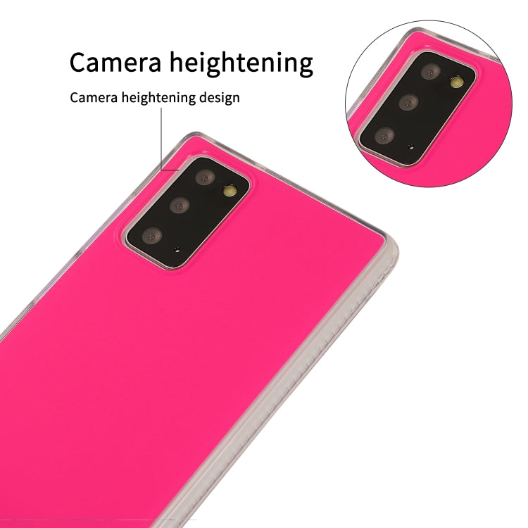 For Samsung Galaxy Note 20 TPU + Acrylic Anti-fall Mirror Phone Protective Case
