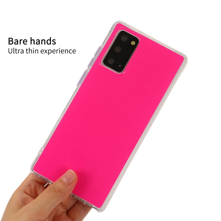 For Samsung Galaxy Note 20 TPU + Acrylic Anti-fall Mirror Phone Protective Case