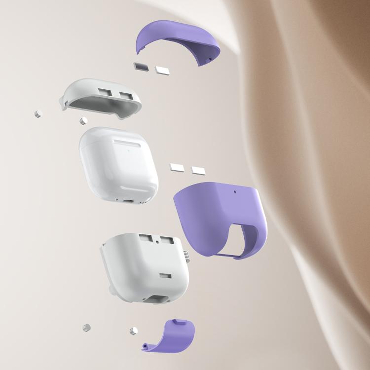 For AirPods 4 ANC Galaxy Dual Magnetic Earphone Protective Case