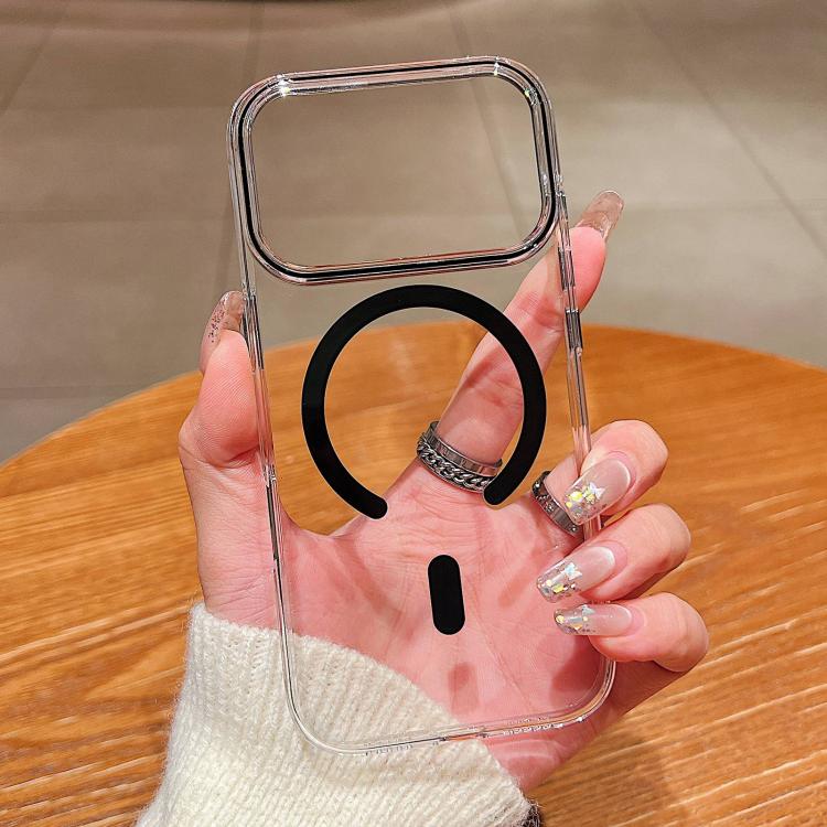 For iPhone 17 Pro Max Kemeng Clear PC Magnetic Phone Case