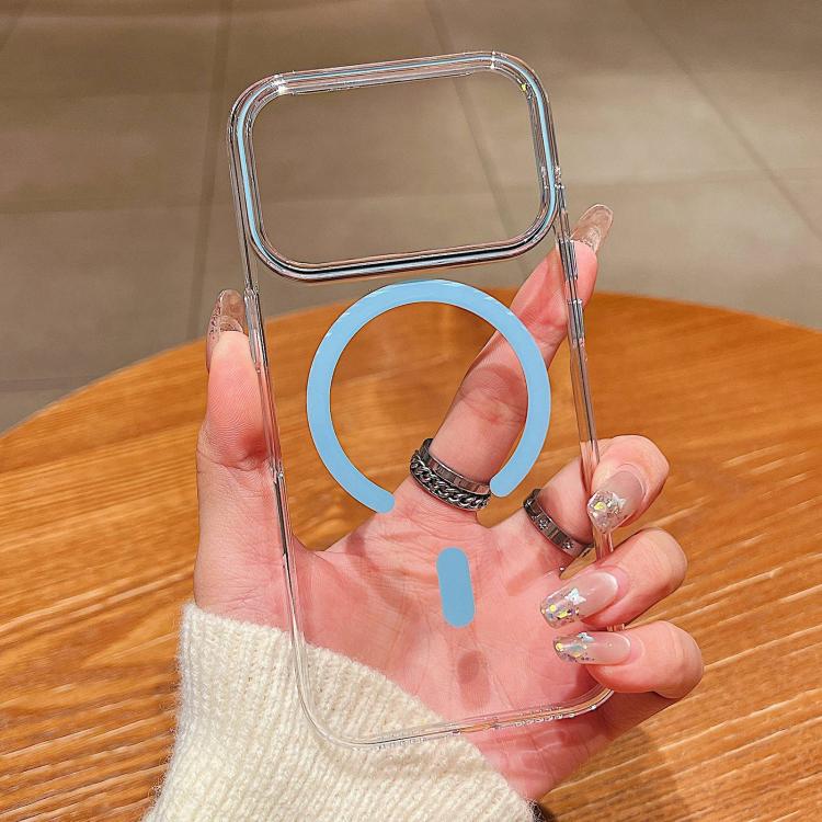 For iPhone 17 Pro Max Kemeng Clear PC Magnetic Phone Case