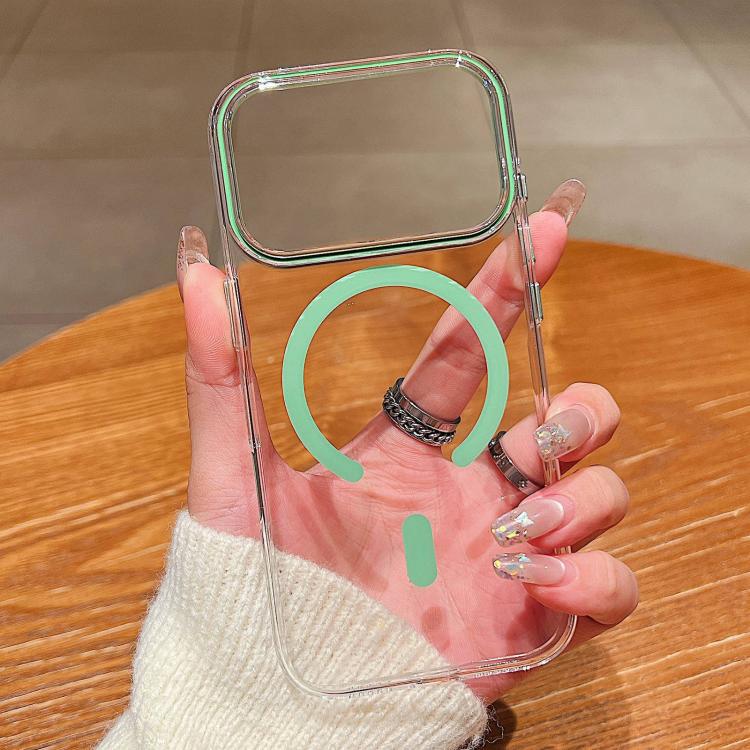 For iPhone 17 Pro Max Kemeng Clear PC Magnetic Phone Case