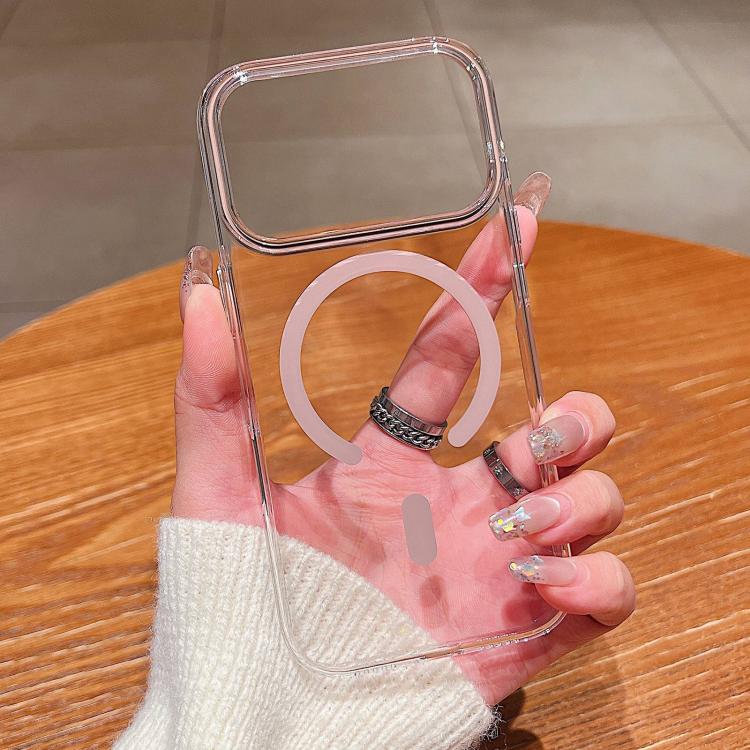 For iPhone 17 Pro Max Kemeng Clear PC Magnetic Phone Case