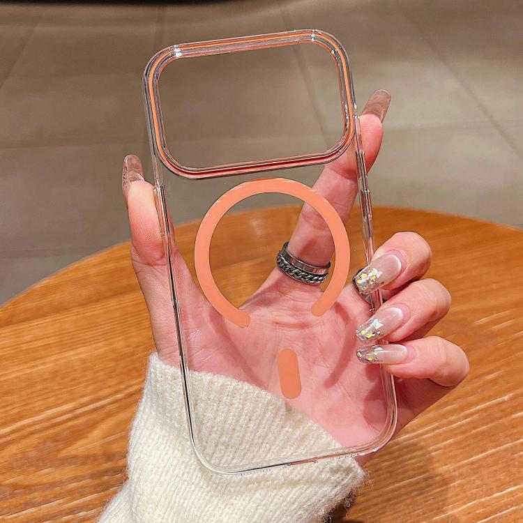 For iPhone 17 Pro Kemeng Clear PC Magnetic Phone Case