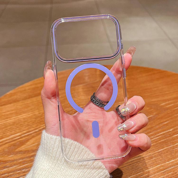 For iPhone 17 Pro Kemeng Clear PC Magnetic Phone Case