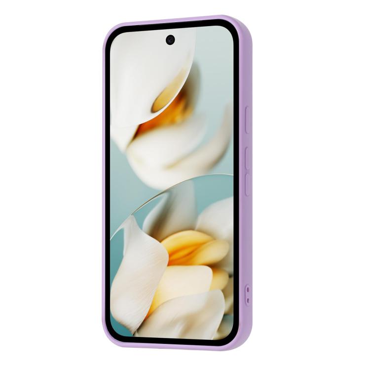 For Google Pixel 9a Litchi Pattern Magnetic Card Bag Holder Phone Case