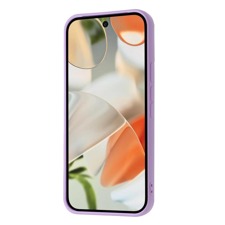 For Google Pixel 9 Litchi Pattern Magnetic Card Bag Holder Phone Case