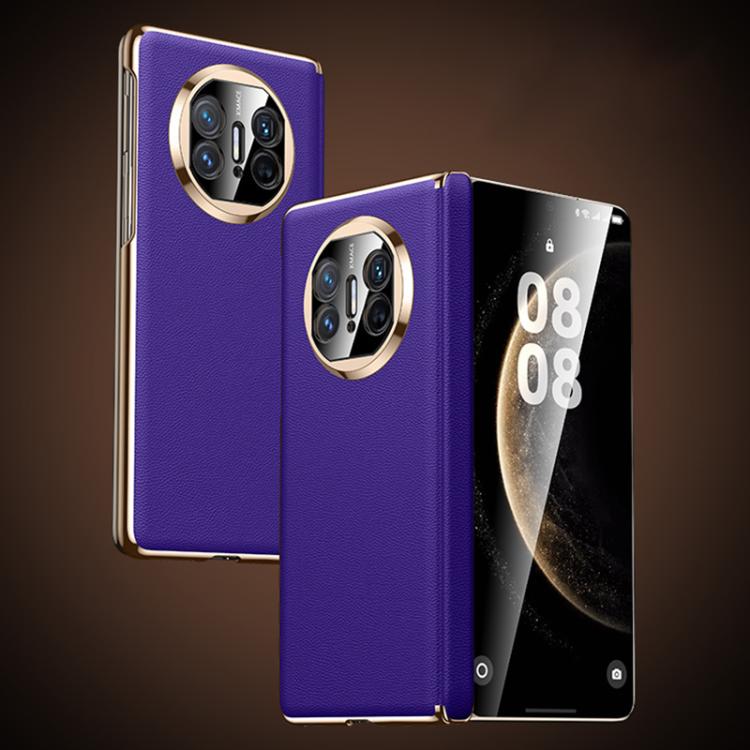 For Huawei Mate X5 Vegan Leather Series Folding Phone Case