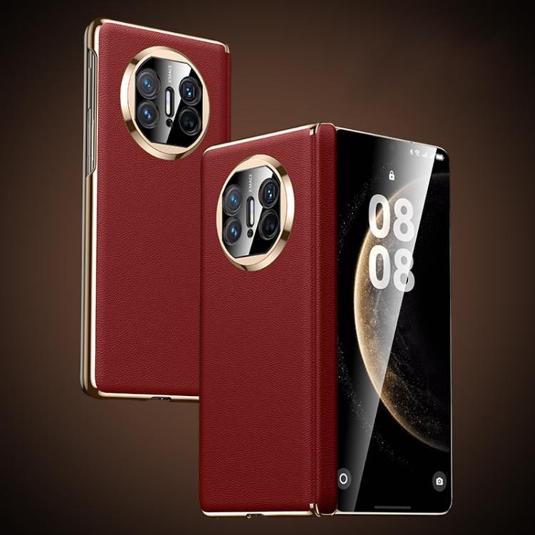 For Huawei Mate X5 Vegan Leather Series Folding Phone Case