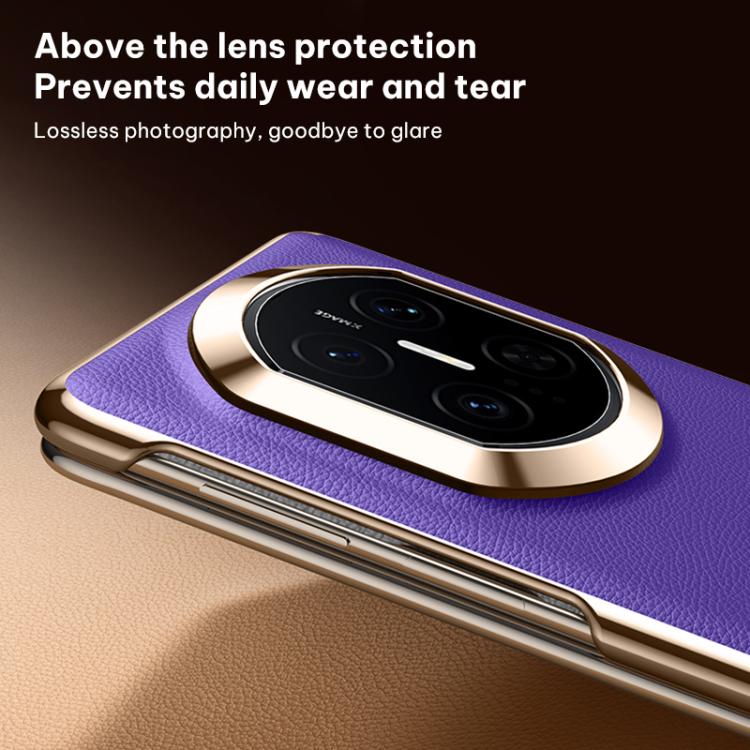 For Huawei Mate X6 Vegan Leather Series Folding Phone Case