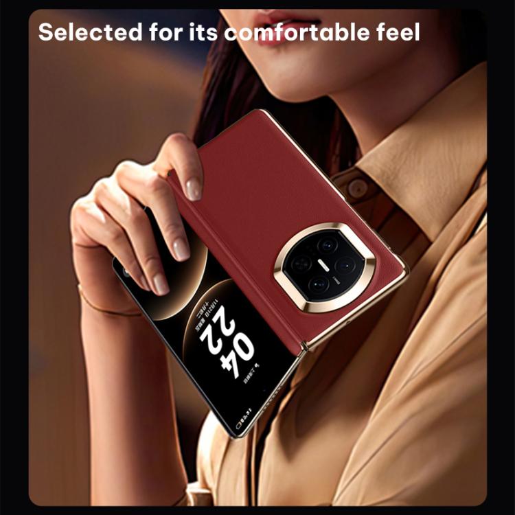 For Huawei Mate X6 Vegan Leather Series Folding Phone Case