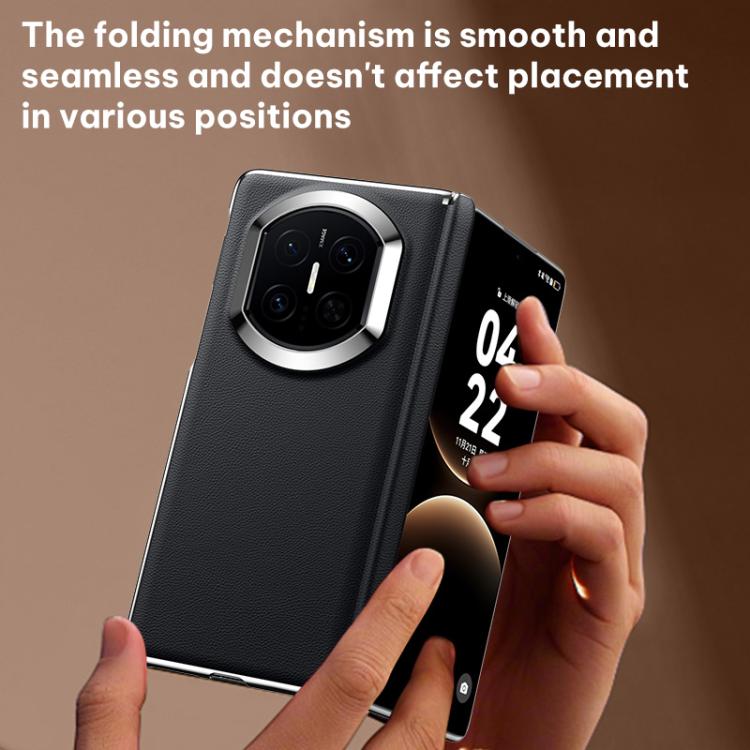 For Huawei Mate X7 Vegan Leather Series Folding Phone Case