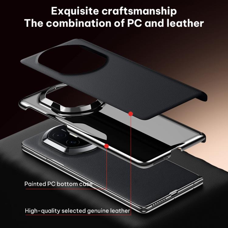 For Huawei Mate X6 Vegan Leather Series Folding Phone Case