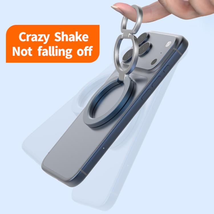 Multi-Functional 360 Degree Rotation Ring Buckle Magnetic Phone Holder