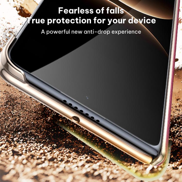 For Huawei Mate X5 Vegan Leather Folding Skin Feel Cooling Magnetic Holder Phone Case