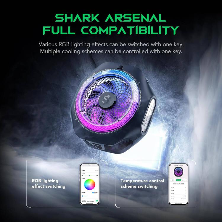 Black Shark Mag-Cooler 4 Pro 27W Magnetic Semiconductor Cooling Back Clip Phone Radiator