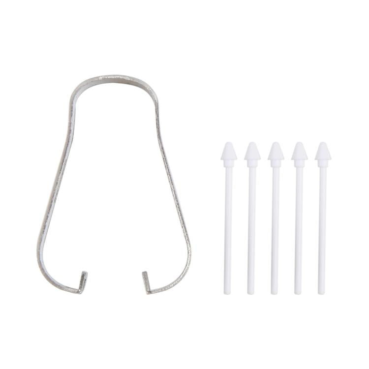 For Samsung Galaxy Tab S11 / S11 Ultra 5pcs/Set Stylus Pen Replacement Pencil Tips - White