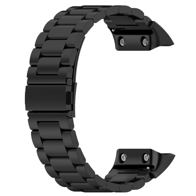 For Garmin Forerunner 35 / 30 xDfind Three Beads Stainless Steel Watch Band