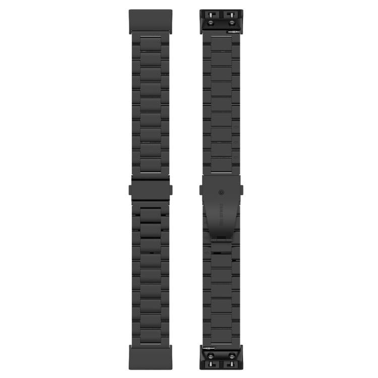 For Garmin Forerunner 35 / 30 xDfind Three Beads Stainless Steel Watch Band