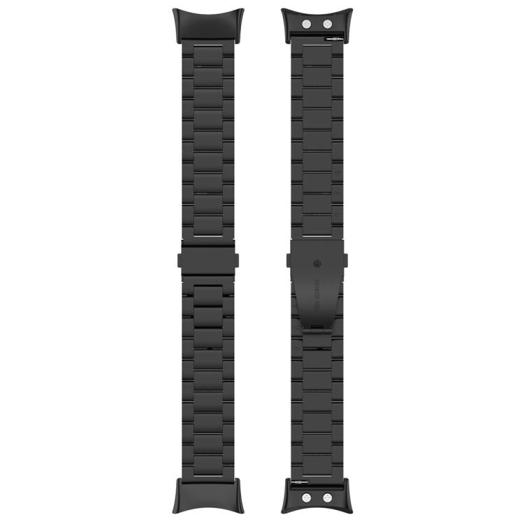For Garmin Forerunner 45 / 45S / Swim 2 xDfind Three Beads Stainless Steel Watch Band