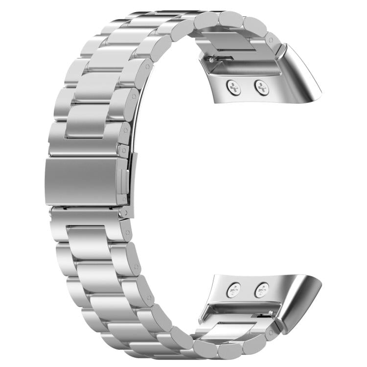 For Garmin Forerunner 45 / 45S / Swim 2 xDfind Three Beads Stainless Steel Watch Band