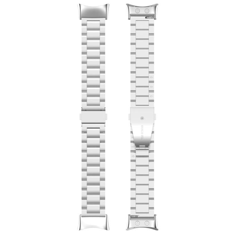 For Garmin Forerunner 45 / 45S / Swim 2 xDfind Three Beads Stainless Steel Watch Band