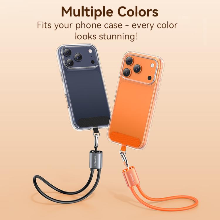 USAMS SJ784 U97 60W USB-C / Type-C to USB-C / Type-C Lanyard Fast Charging Data Cable, Length:30cm