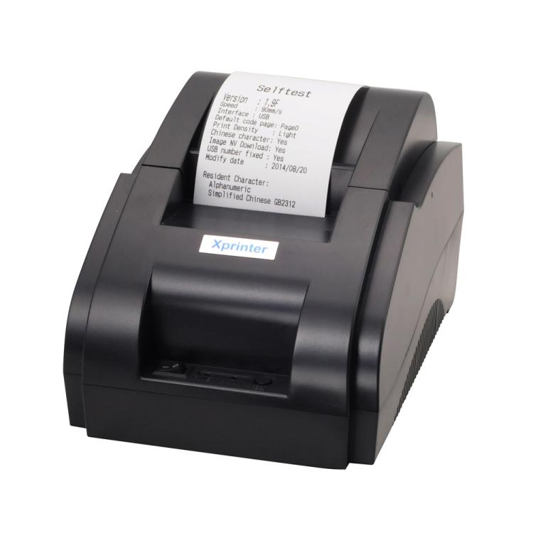 Xprinter XP58IIH 58mm Thermal Receipt Printer, Interface:USB+Bluetooth