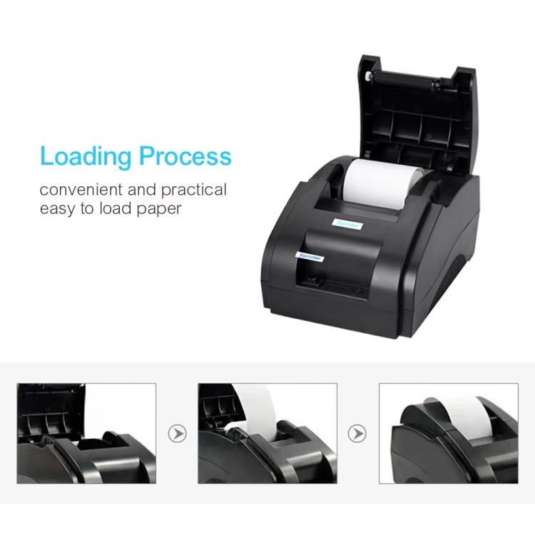Xprinter XP58IIH 58mm Thermal Receipt Printer, Interface:USB+Bluetooth