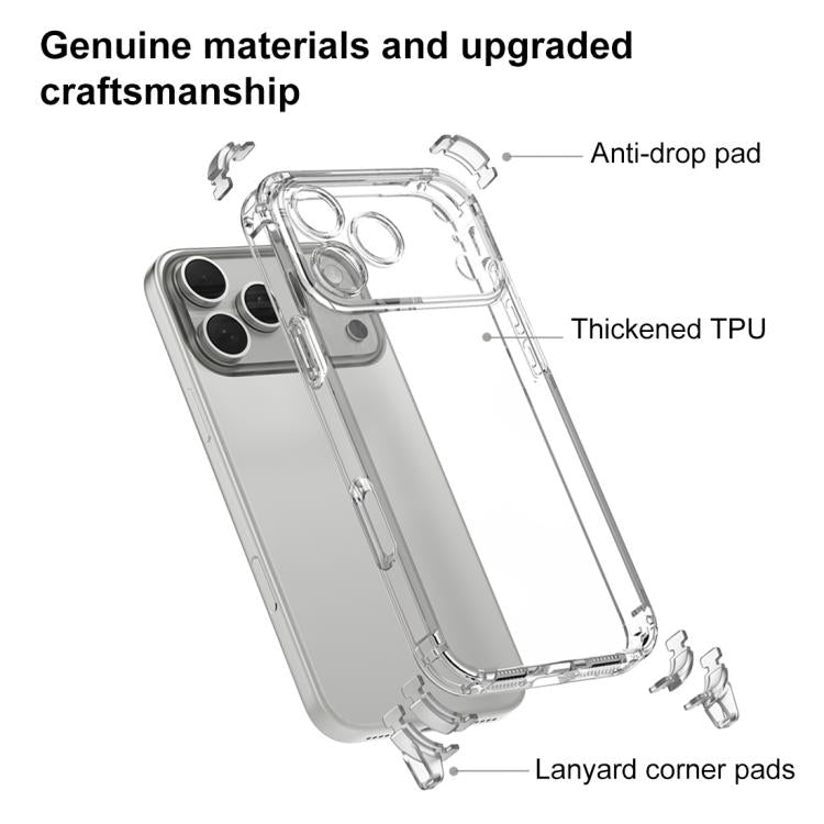For iPhone 17 Pro XDcase Candy DIY Detachable Lanyard Hole Shockproof Phone Case