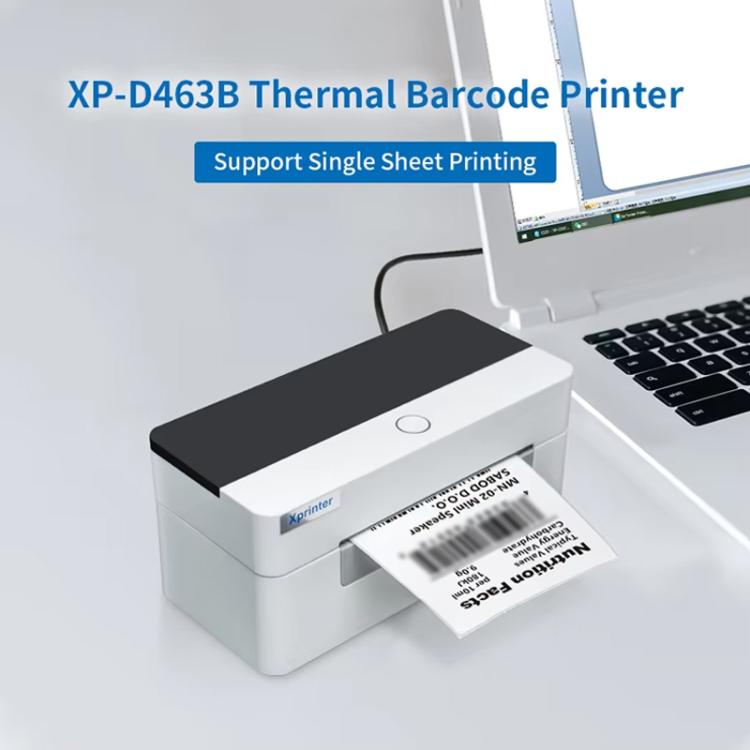 Xprinter XP-D463B 108mm Computer & Phone Version Thermal Label Printer