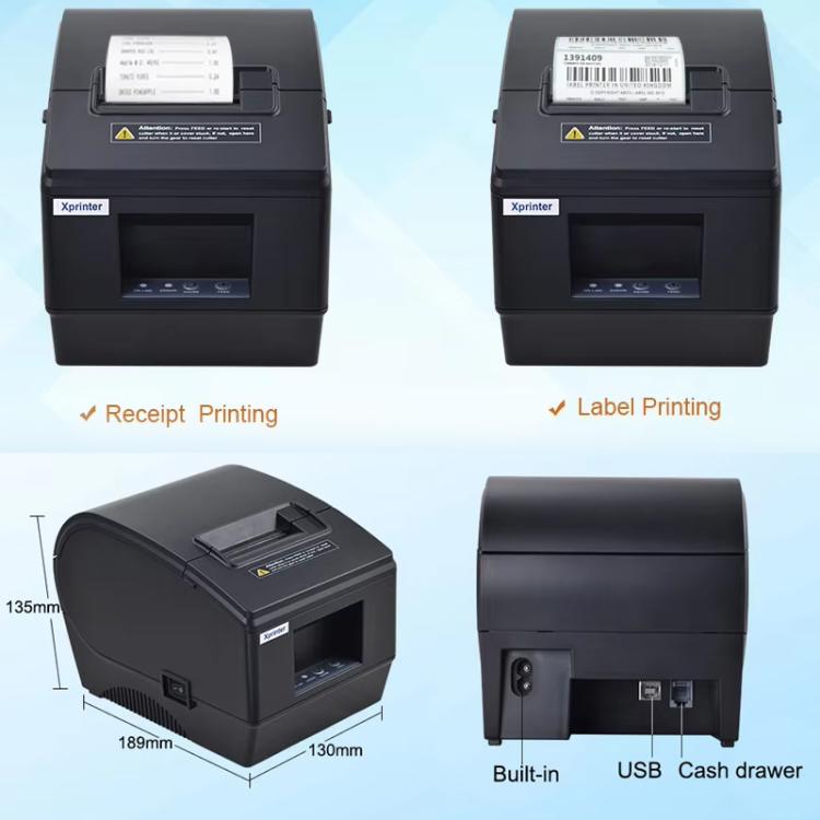 Xprinter XP-236B 48mm Computer Version Thermal Barcode Label Printer