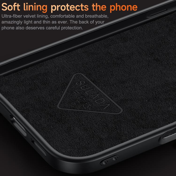 For Huawei Mate 80 / Mate 80 Pro SULADA Wristband Hidden Metal Holder Faux Leather Phone Case