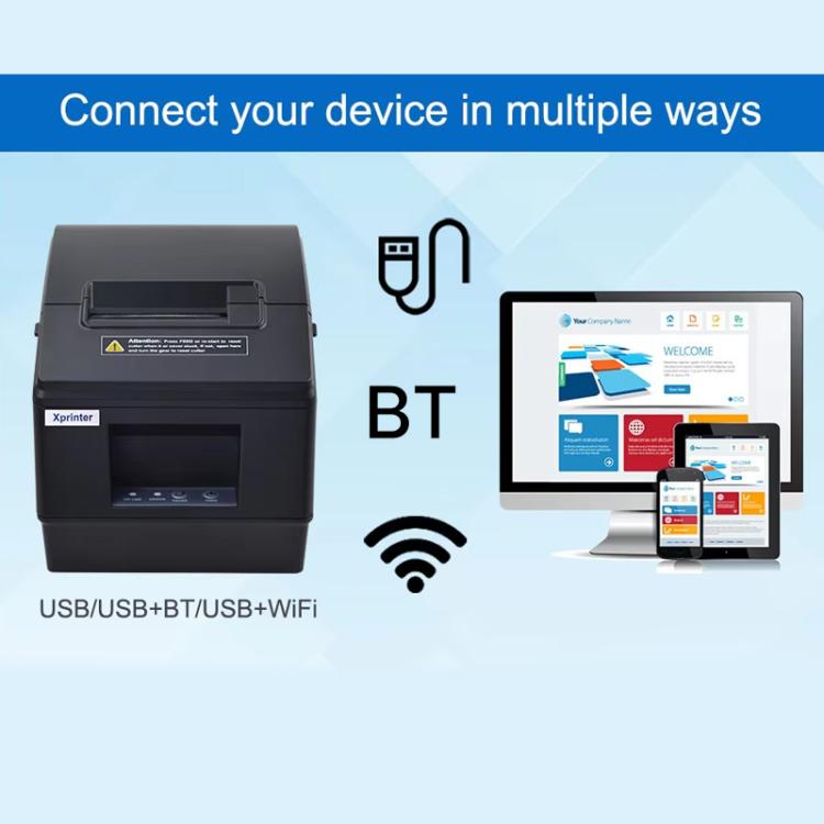 Xprinter XP-236BT 48mm Computer & Phone Version Bluetooth Thermal Barcode Label Printer