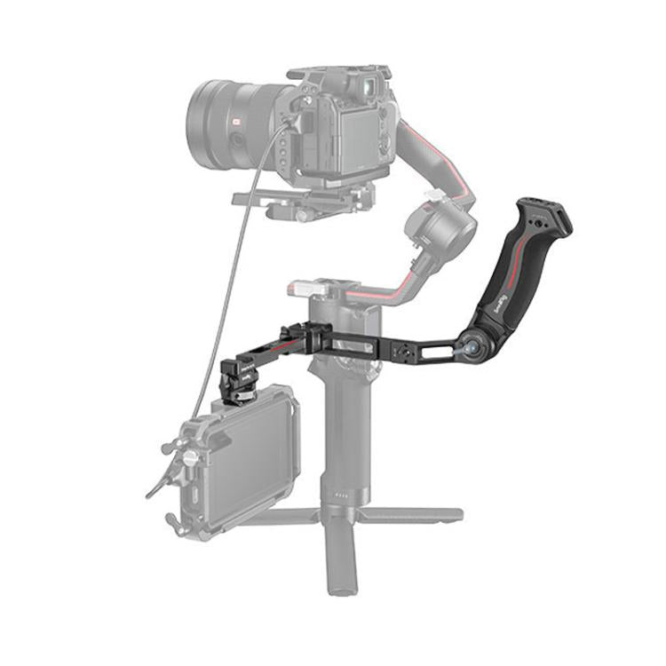 For DJI RS4 / RS3 / RSC2 SmallRig Gimbal Mount Sling Handle Monitor Kit