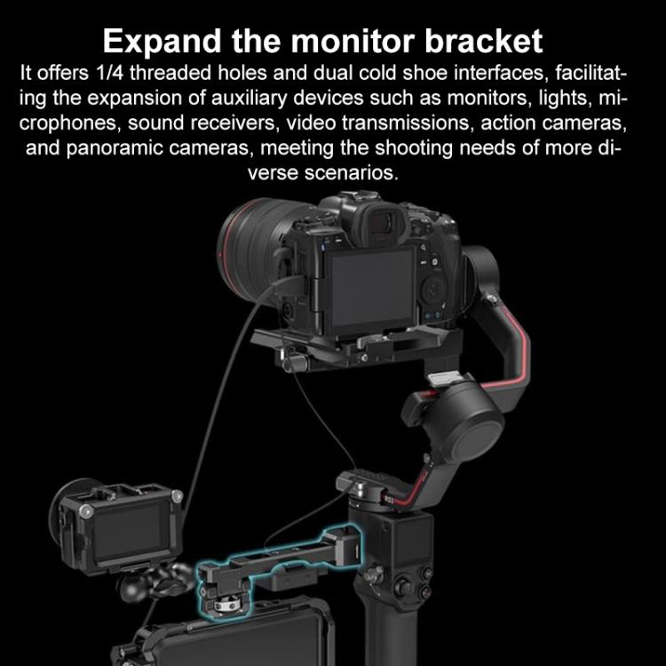 For DJI RS4 / RS3 / RSC2 SmallRig Gimbal Mount Sling Handle