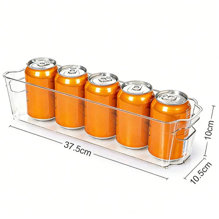 Refrigerator Transparent PET Storage Box Drawer-Type Food Preserving Container, Specification:Narrow Style