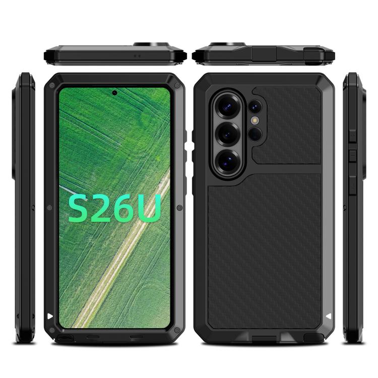 For Samsung Galaxy S26 Ultra 5G RedPepper Metal Triple-proof Heat Dissipation Phone Case