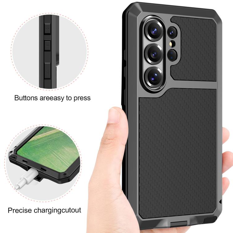 For Samsung Galaxy S26 Ultra 5G RedPepper Metal Triple-proof Heat Dissipation Phone Case