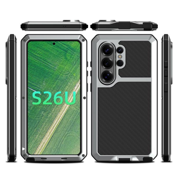 For Samsung Galaxy S26 Ultra 5G RedPepper Metal Triple-proof Heat Dissipation Phone Case