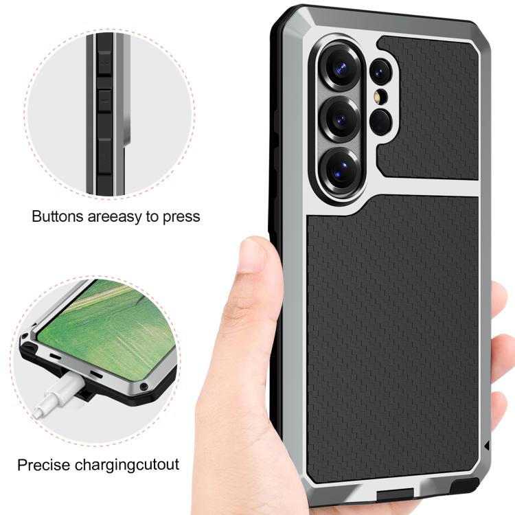 For Samsung Galaxy S26 Ultra 5G RedPepper Metal Triple-proof Heat Dissipation Phone Case