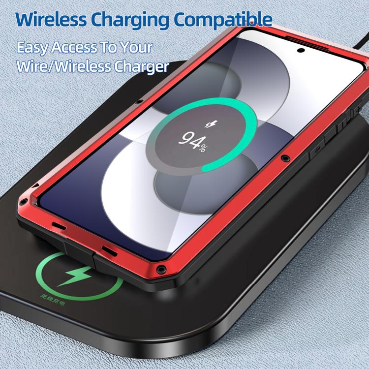 For Samsung Galaxy S26 5G RedPepper Metal Triple-proof Heat Dissipation Phone Case
